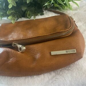 Kenneth Cole Reaction Brown Crossbody Bag